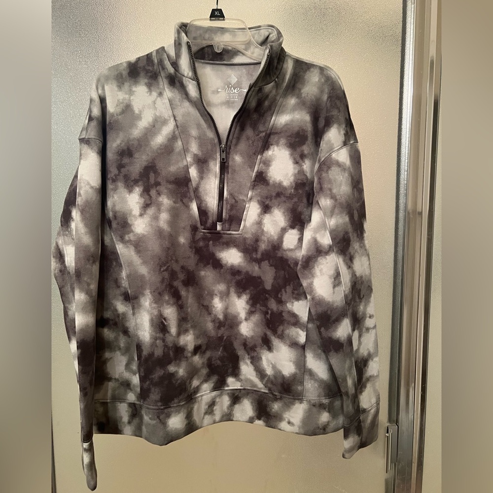 Lularoe Rise Persistent Half Zip Pullover Sweatshirt